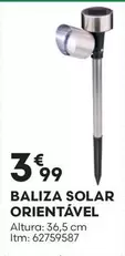 Baliza Solar Orientável