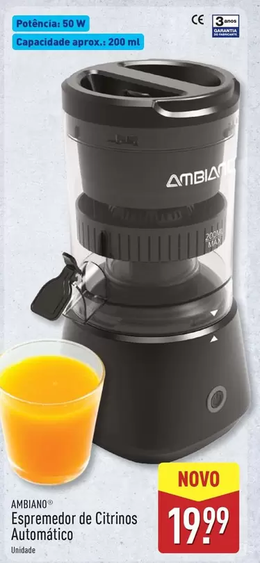 Max - Espremedor De Citrinos Automatico