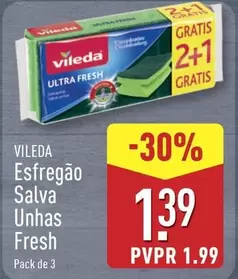 Vileda - Esfregao Salva Unhas Fresh
