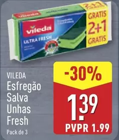 Vileda - Esfregao Salva Unhas Fresh