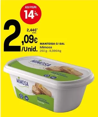 Mimosa - Manteiga C/Sal