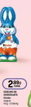 Kinder - Coelho De Chocolate