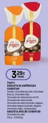 Regina - Saqueta De Amendoas Cobertas, Saqueta Avelas Cobertas