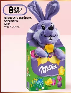 Milka - Chocolate De Páscoa C/Peluche