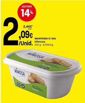 Mimosa - Manteiga C/Sal