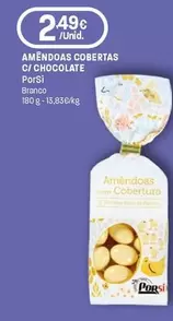 Porsi - Amêndoas Cobertas C/ Chocolate
