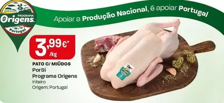 Programa Origens - Pato C/Miudos