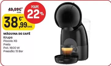 Krups - Máquina De Cafe