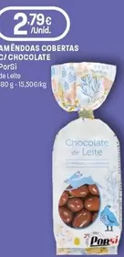 Porsi - Amêndoas Cobertas C/ Chocolate