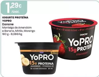 Danone - Iogurte Proteina Yopro
