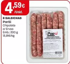 Porsi - 6 Salsichas