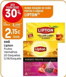 Lipton - Chá Frutos Vermelhos