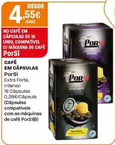 Porsi - Café Em Cápsulas