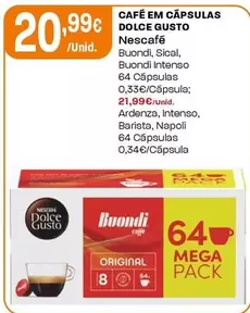 Nescafé - Cafe Em Capsulas Dolce Gusto