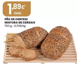 Pão De Centeio Mistura De Cereais
