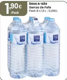 Serras De Fafe - Água S/ Gás
