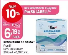 Porsi - Resguardo De Cama