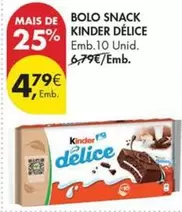 Kinder - Bolo Snack
