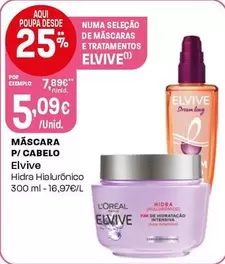 L'Oréal - Mascara P/Cabelo Elvive