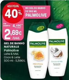 Palmolive - Gel De Banho Naturals
