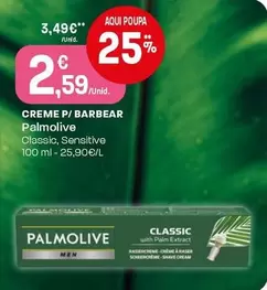 Palmolive - Creme P/ Barbear