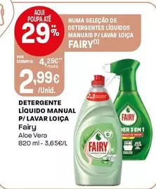 Fairy - Detergente Líquido Manual P/Lavar Loica