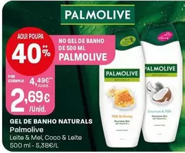 Palmolive - Gel De Banho Naturals