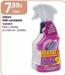 Vanish - Spray Pré-Lavagem