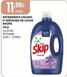 Skip - Detergente Líquido P/ Máquina De Lavar Roupa