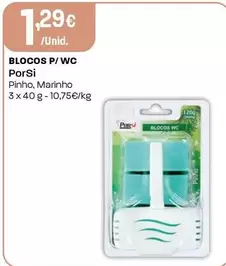 Porsi - Blocos P/ Wc
