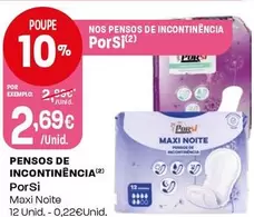 Porsi - Pensos De Incontinencia