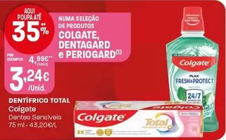 Colgate - Dentífrico Total
