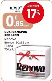 Renova - Guardanapos Red Label