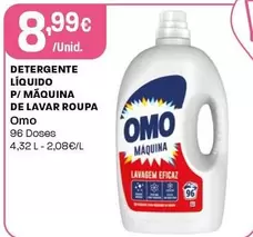 Omo - Detergente Líquido P/Maquina De Lavar Roupa