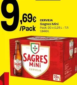 Sagres Mini - Cerveja