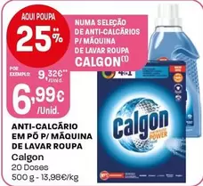 Calgon - Anti-Calcario Em Pô P/ Máquina De Lavar Roupa