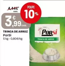 Porsi - Trinca De Arroz