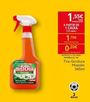 Mistolin - Tira-gordura