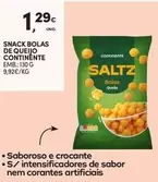 Continente - Snack Bolas De Queijo