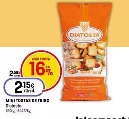 Diatosta - Mini Tostas De Trigo
