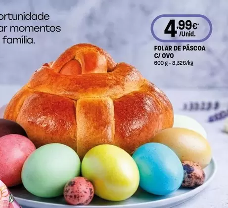 Folar De Páscoa C/Ovo