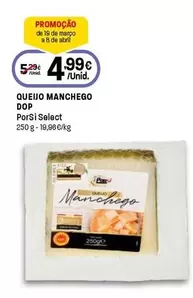 Porsi Select - Queijo Manchego DOP 