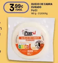 Porsi - Queijo De Cabra Curado