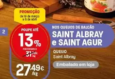 Saint Albray - Queijo