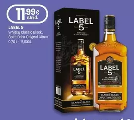 Label 5 - Whisky Classic Black