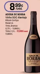 Adega De Borba - Vinho DOC Alentejo