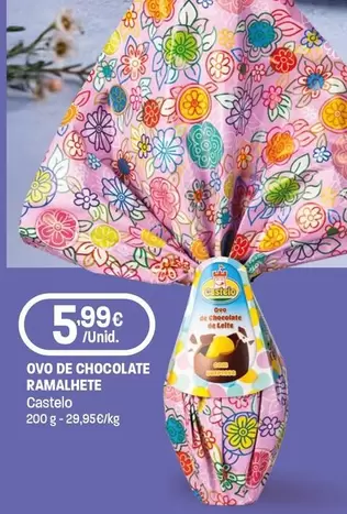 Castelo - Ovo De Chocolate Ramalhete