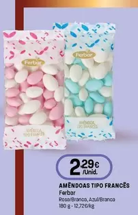 Ferbar - Amêndoas Tipo Francês
