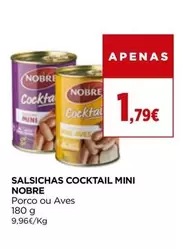 Nobre - Salsichas Cocktail Mini