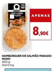 Mowi - Hambürguer De Salmão Panado 